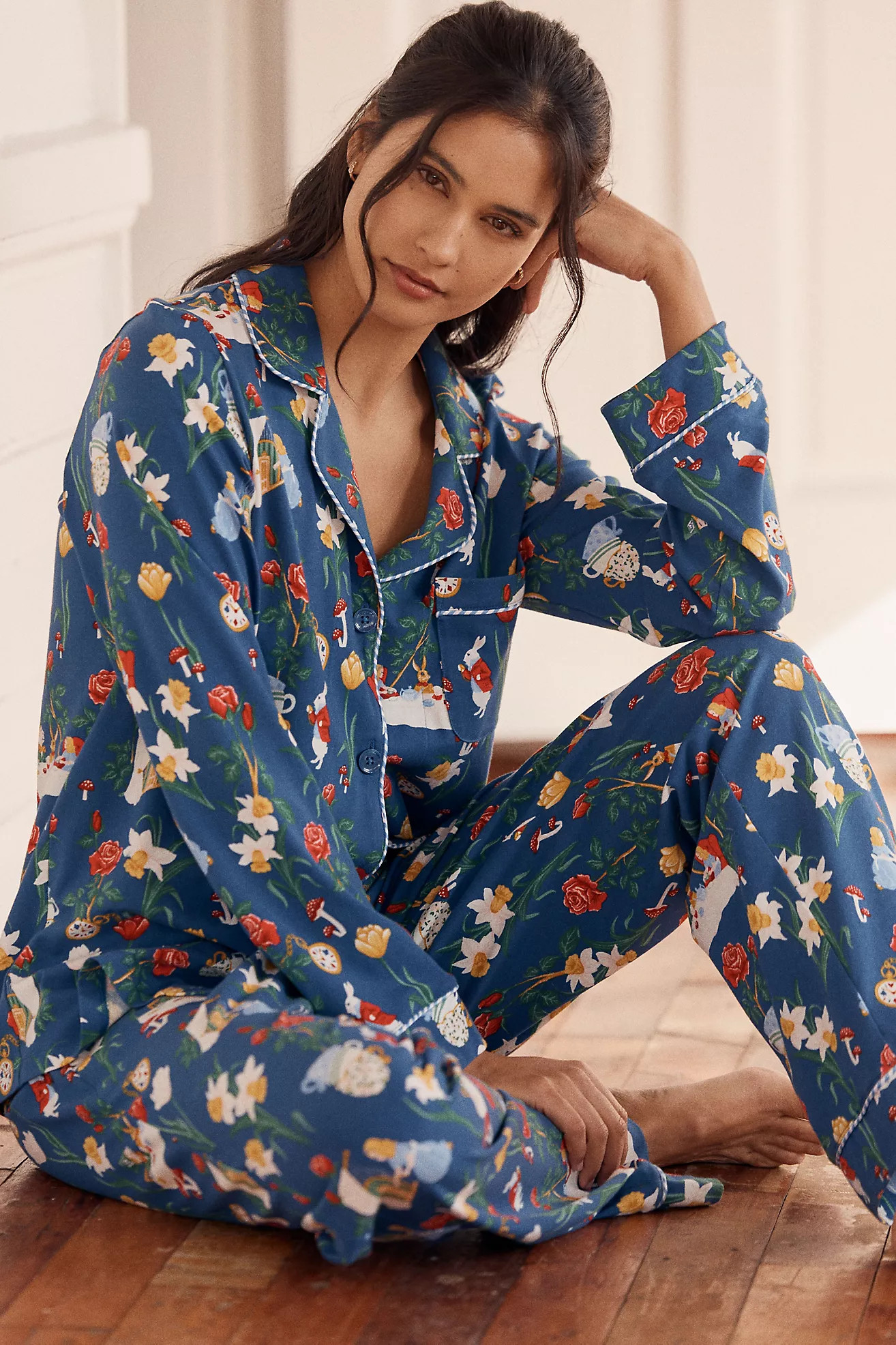 BedHead PJs Alice's Adventure Pajama Set | Anthropologie (US)