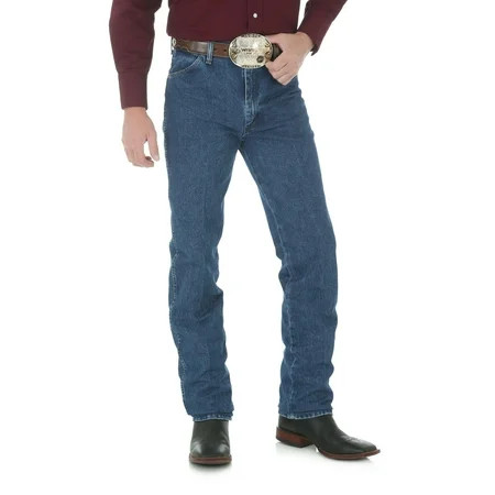 Wrangler Men s Western Cowboy Cut Slim Fit Jean - Stonewashed | Walmart (US)