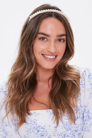 Structured Faux Pearl Headband | Forever 21 (US)