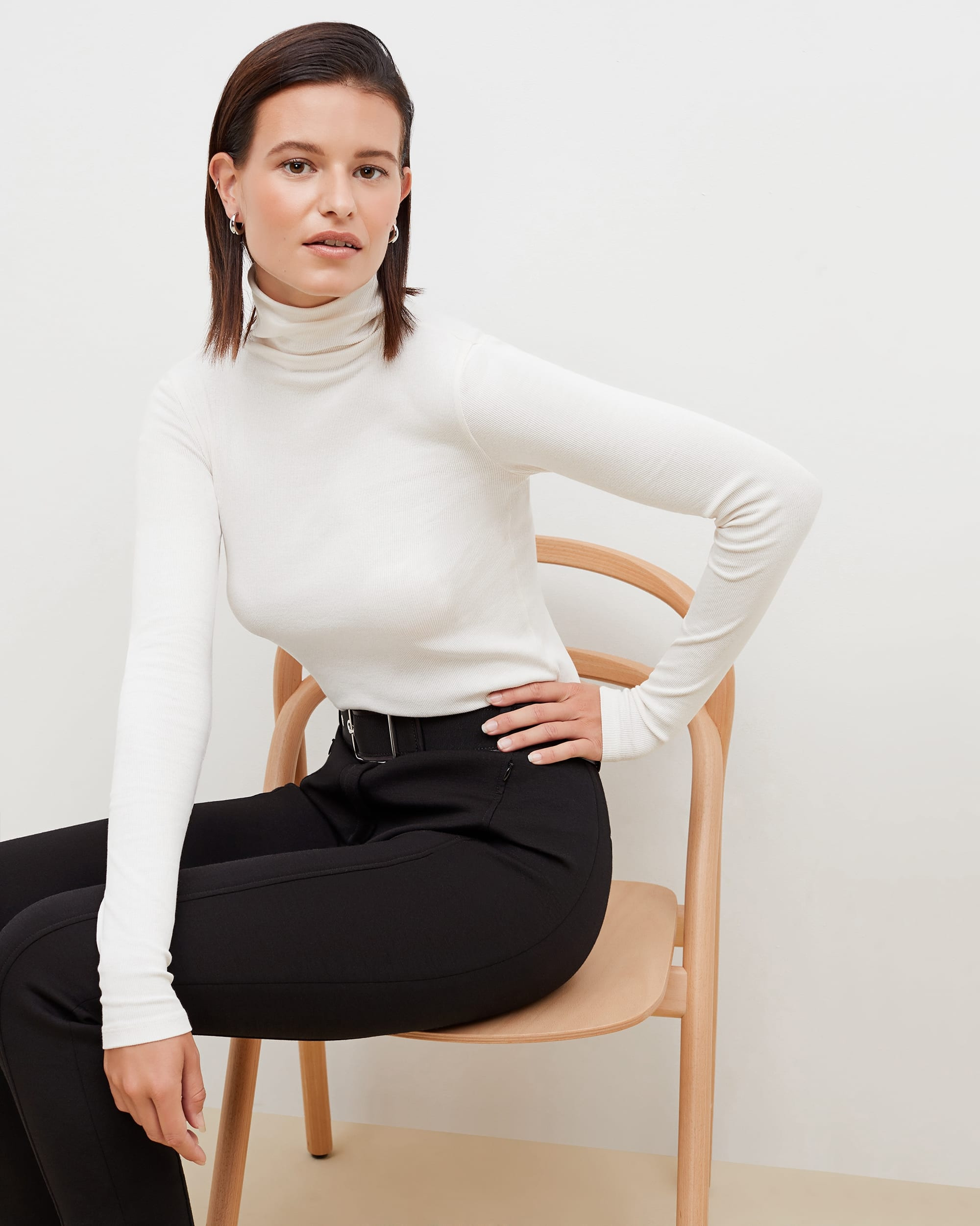 The Axam T-Shirt—Fine Ribbed Cotton | MM LaFleur