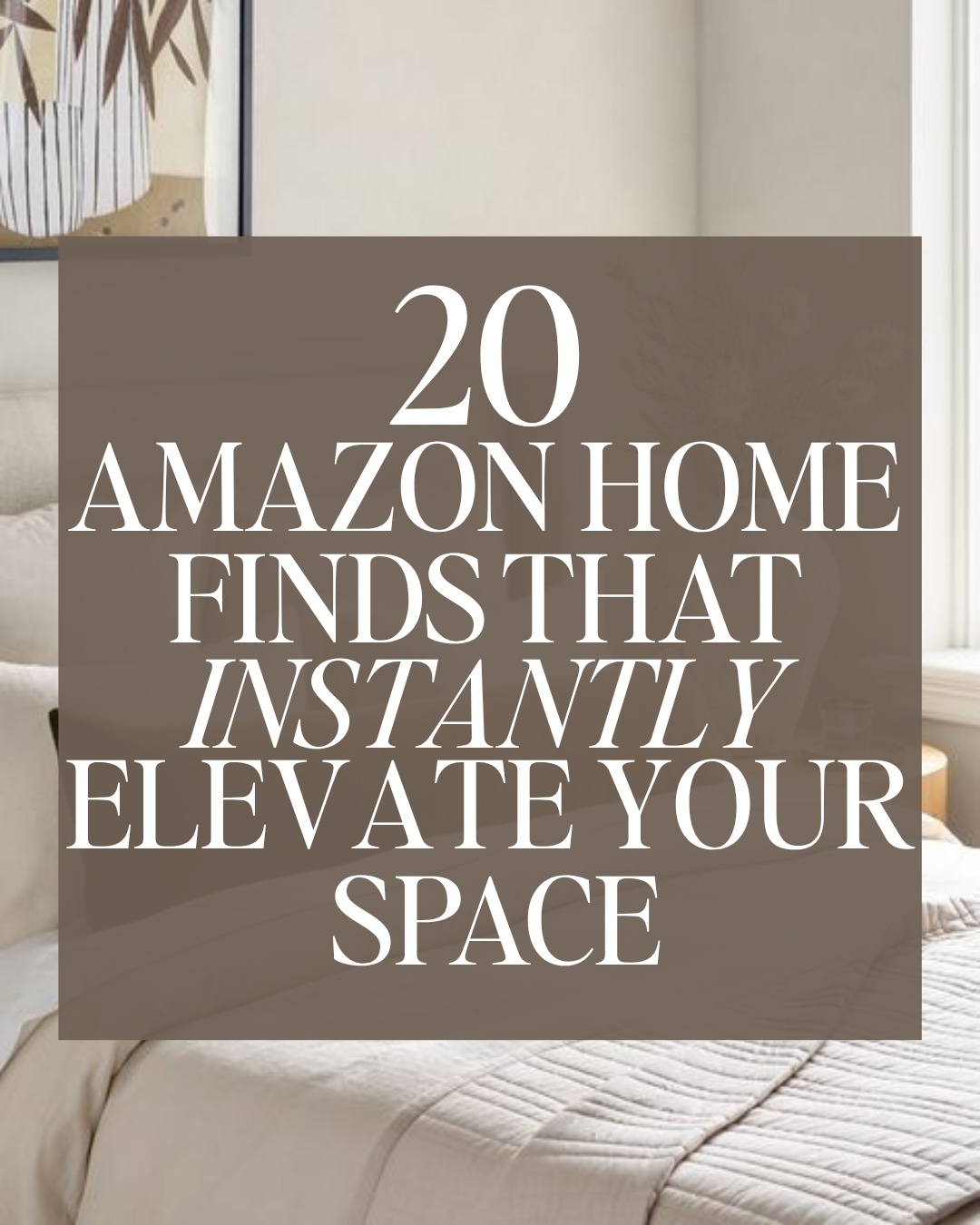 Amazon Prime Day is officially here 🛒✨ and I rounded up 20 home finds that I genuinely think make the biggest difference in making your home feel elevated.

These are the pieces I come back to over and over as an interior designer—things that add warmth, make spaces feel more custom, and give that finished, collected look without needing a full renovation.

From rugs and bedding to lighting, window treatments, and all of my favorite styling details… these are the upgrades I’d recommend again and again 🤍