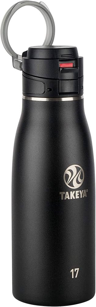 Takeya 17 oz Traveler Stainless Steel Insulated Travel Coffee Mug with Locking Leak Proof Lid, Pr... | Amazon (US)