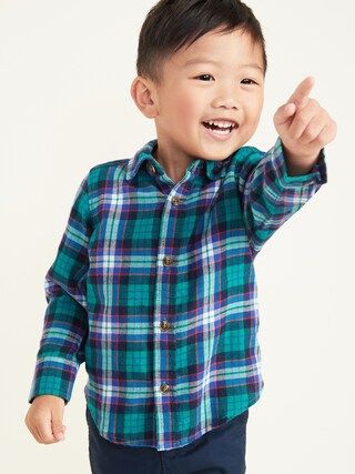 Plaid Twill Shirt for Toddler Boys | Old Navy (US)