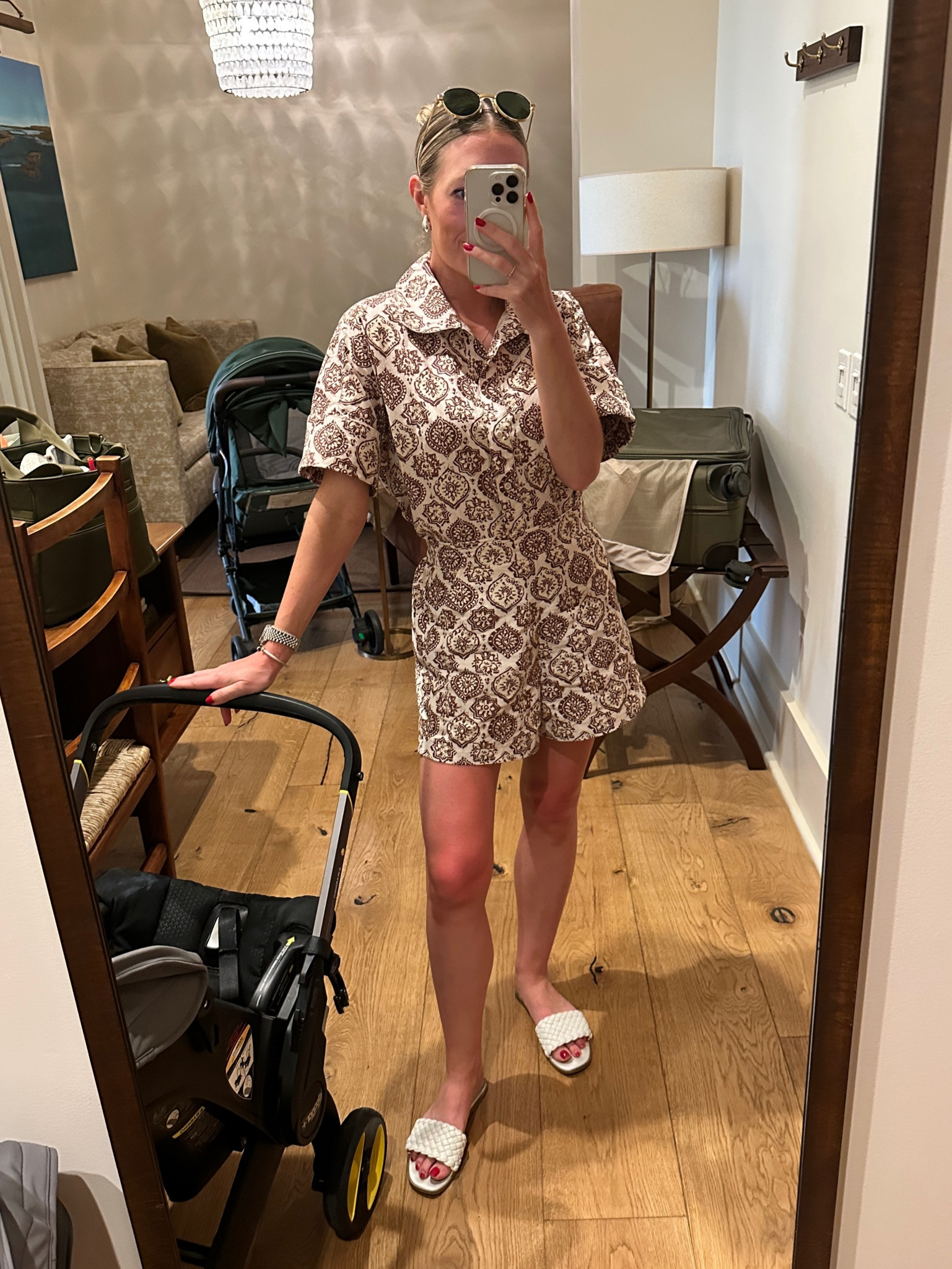 Love the quality of this set (it’s sturdy if that makes sense so looks crisp) - and love that both pieces will be easy to style as separates, but the set is so easy to throw on and go but still look put together! I’m 5’2 wearing XS in top and shorts  

#LTKSeasonal #LTKPetite #LTKSummerEdit