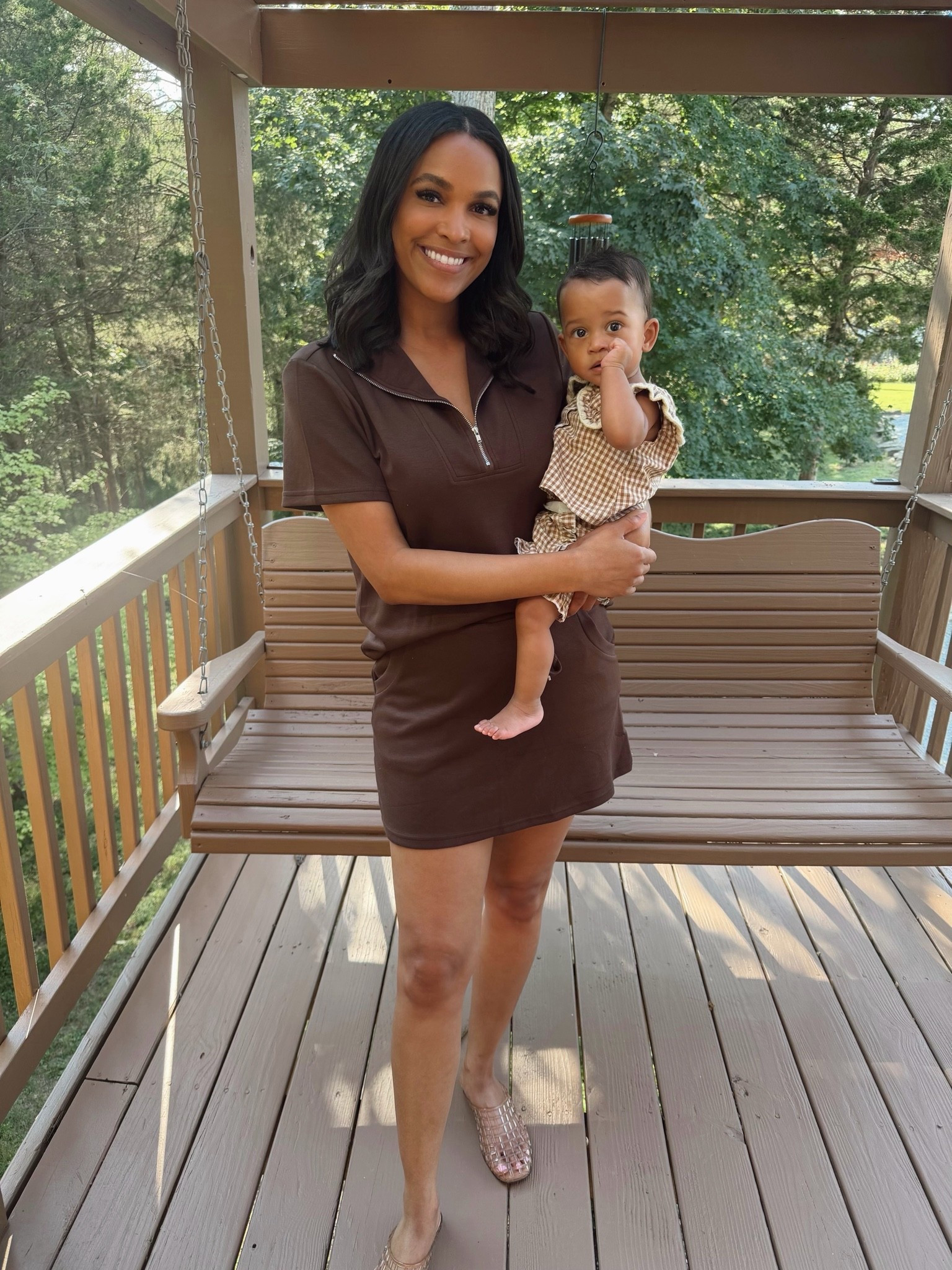 Outfit of the day! Wearing a size small. Super soft and comfy and comes in multiple colors. Shoes TTS

#LTKdayinmylife #LTKootd #LTKBaby