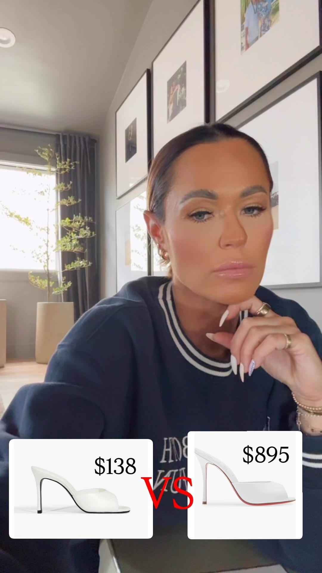 Pick your fighter. Open toe white pumps. 



#LTKShoeCrush