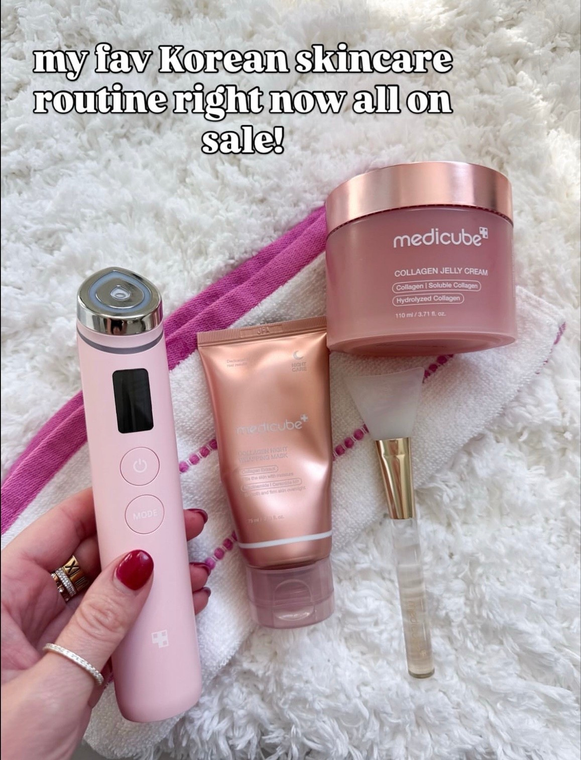 Medicube on sale! Don’t wait on this one! 

#LTKBeauty #LTKmomlife #LTKSaleAlert