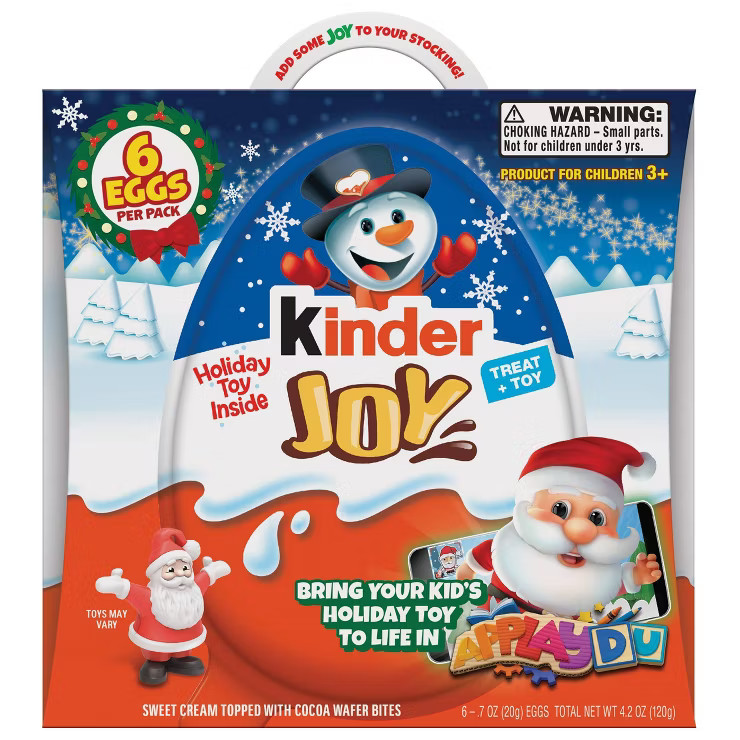 Kinder Joy Holiday Multipack - 4.2oz/6ct | Target