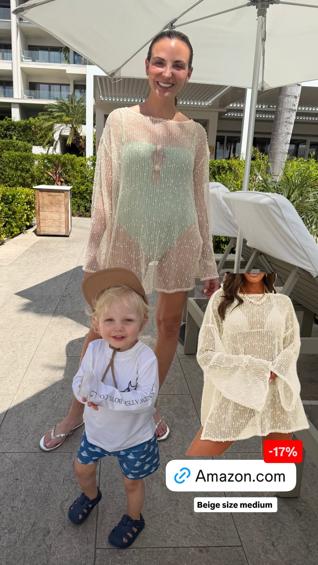 How cute is this cover-up?!✨ 

 #LTKSwim #LTKTravel