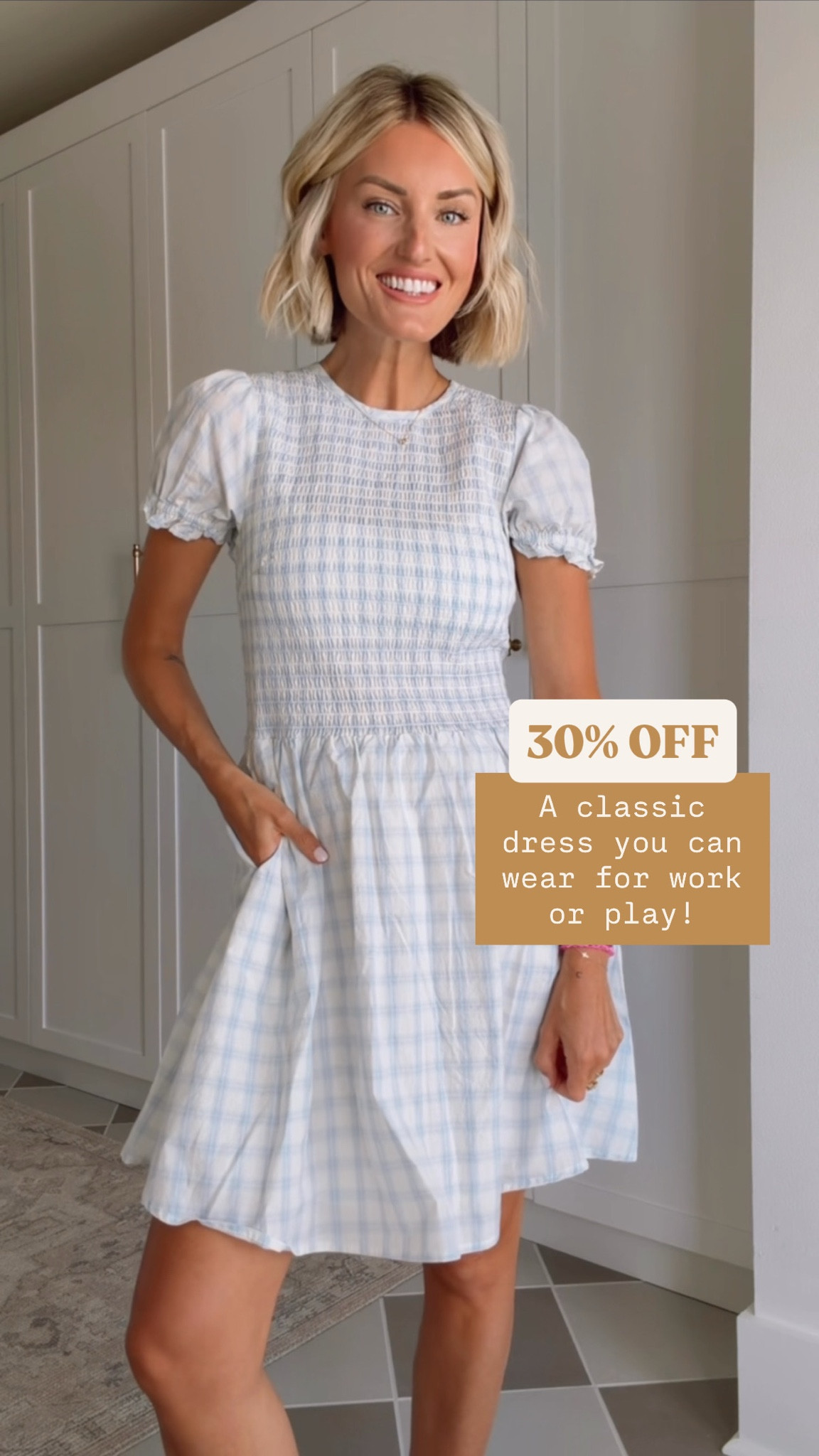 Love this blue and white plaid dress for summer! It’s currently on sale for under $25! 👏🏼

Loverly Grey, plaid dress, summer dress, Target sale, Memorial Day sale 

#LTKSeasonal #LTKSaleAlert