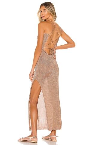 Lovers and Friends Soraya Maxi in Gold from Revolve.com | Revolve Clothing (Global)