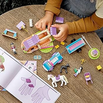LEGO Friends Horse Training and Trailer 41441 Building Kit Friends Stephanie and Emma and 2 Anima... | Amazon (US)