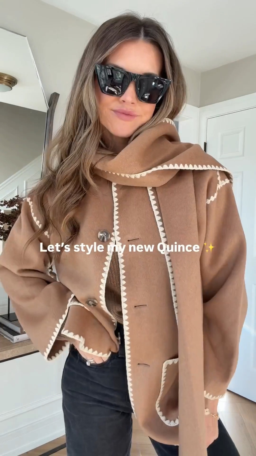 Style some of my new Quince arrivals with me! High quality, luxury styles that are affordable and so beautiful! These pieces are keeping me warm during this crazy Midwest winter! 

#LTKgrwm #LTKootd