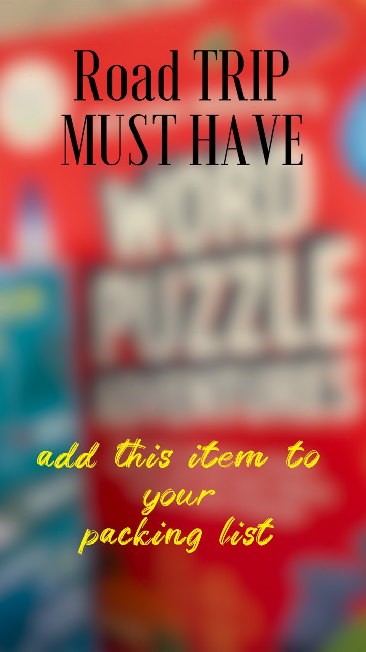 I got this tonight from the bookstore while I was looking for a way for my children to practice spelling the “fun way!” 🤣 link above 

#roadtrip #spelling #kidsactivity #learninganddevelopment #wordsearch