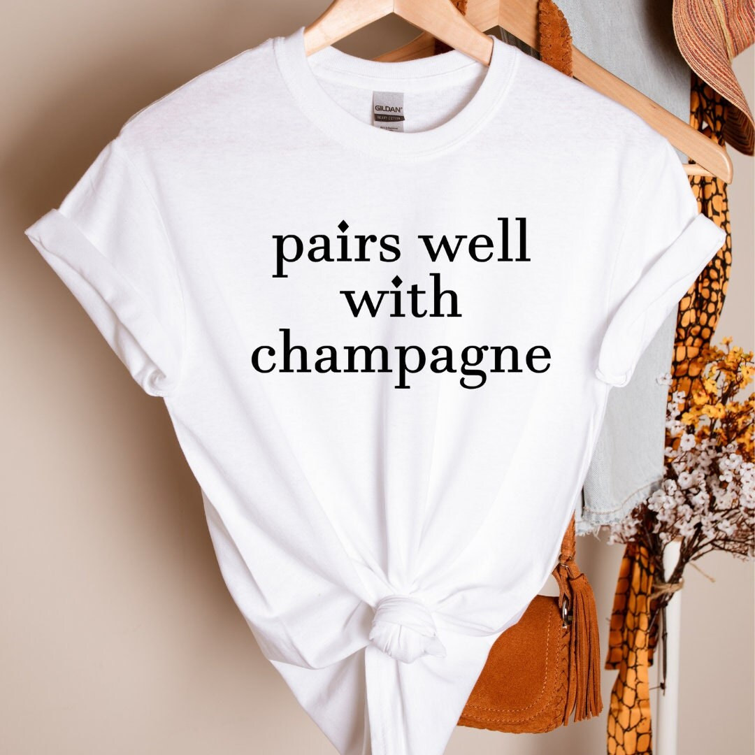 Champagne Champagne T-shirt Champagne Problems Pop the - Etsy | Etsy (US)