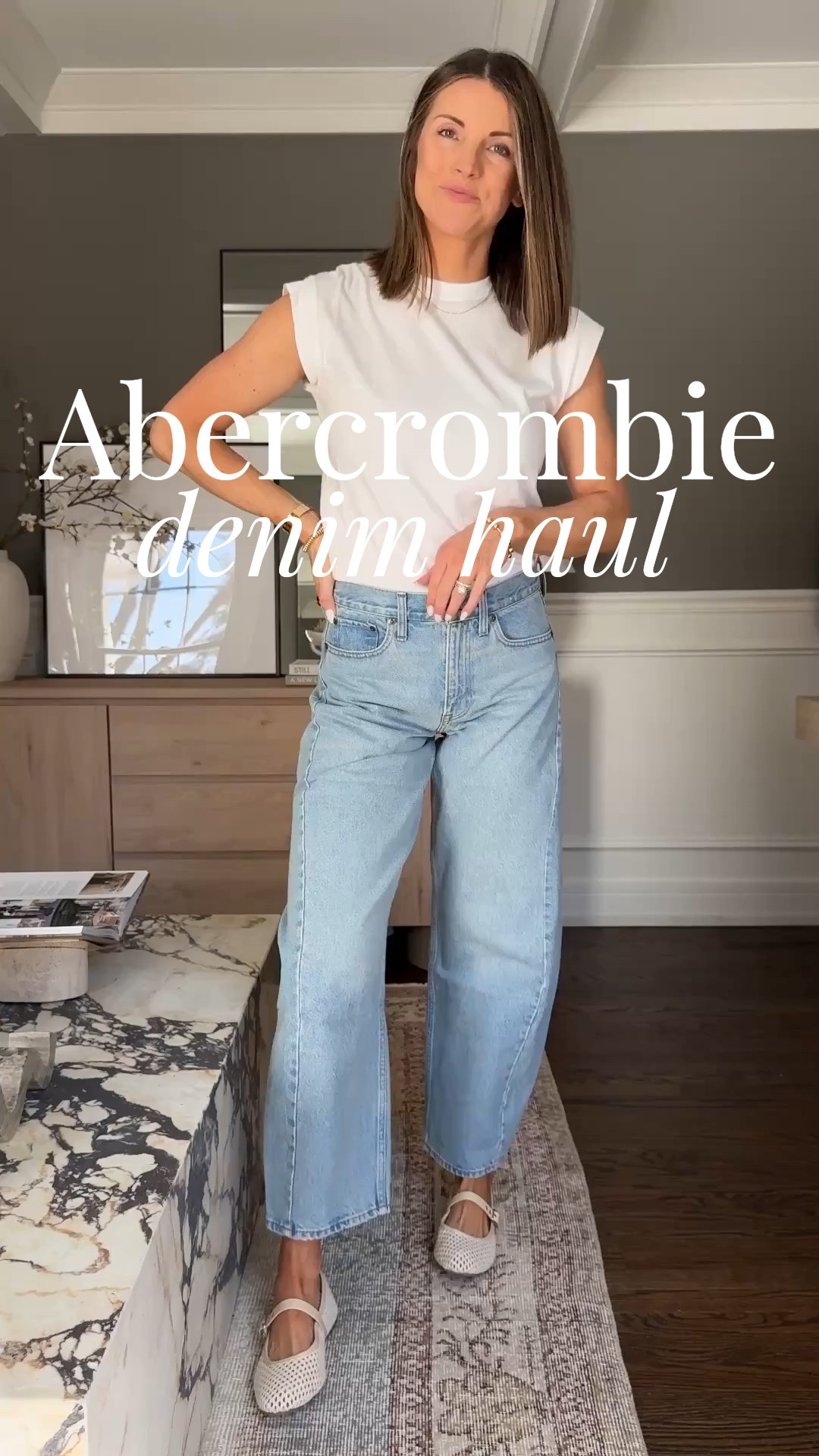Abercrombie denim haul! All denim (and site wide) is 25% off for LTK Spring Sale! Exclusive discount code is right here in the app!! Copy and paste the code!

#LTKFindsUnder100 #LTKSpringSale #LTKSaleAlert