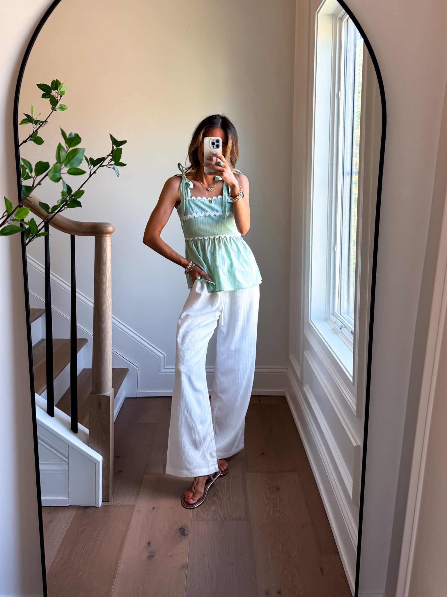 Wearing small pants and top. 

#LTKmomlife #LTKTravel #LTKSwim