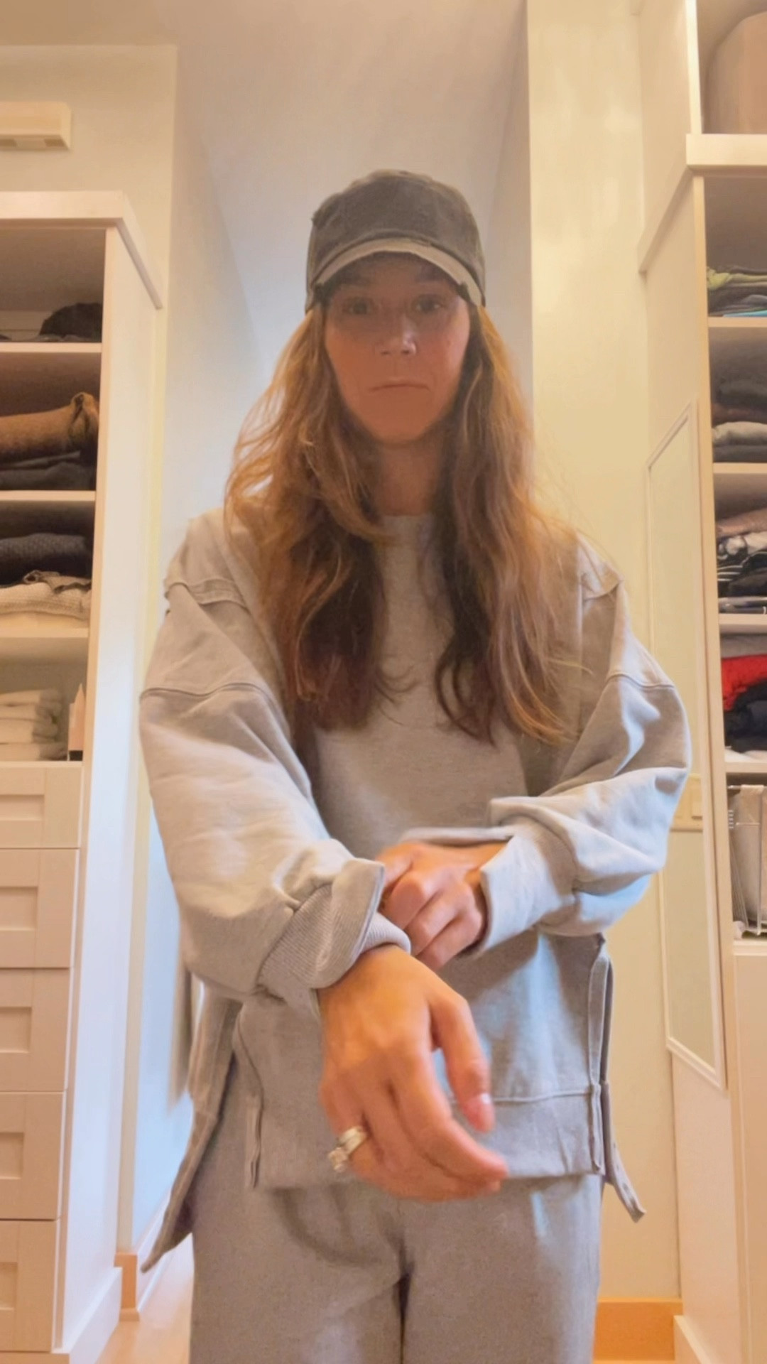 If you're searching for the perfect blend of comfort, style, and versatility, look no further than the Oversized Crewneck Dupe. This sweater shirt is a true wardrobe staple that effortlessly transitions from work to casual outings with ease. Offered in a wide variety of colors. The fit has side slit on waistband and arms that make it unique. 

Wearing size medium
