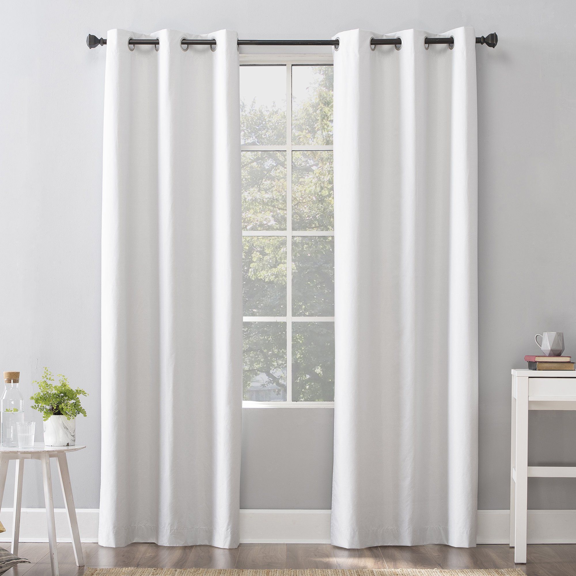 Sun Zero Cyrus Thermal 100% Blackout Grommet Curtain Panel | Walmart (US)