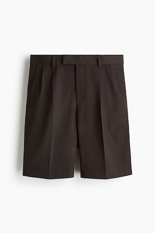 H & M - Relaxed-Fit Twill Bermuda Shorts - Brown | H&M (US + CA)