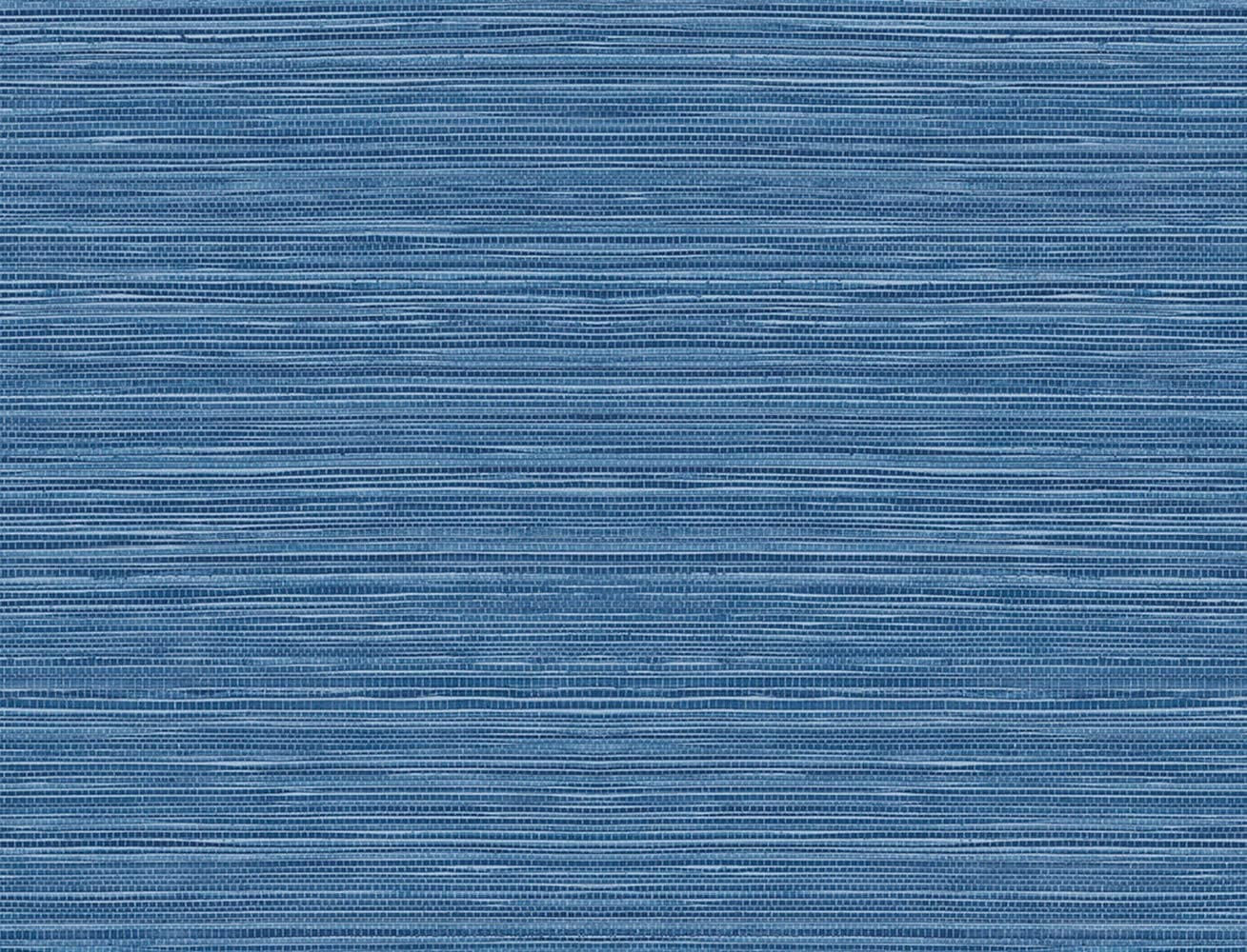 Luxe Haven Faux Sisal Peel And Stick Wallpaper (Coastal Blue) | Walmart (US)