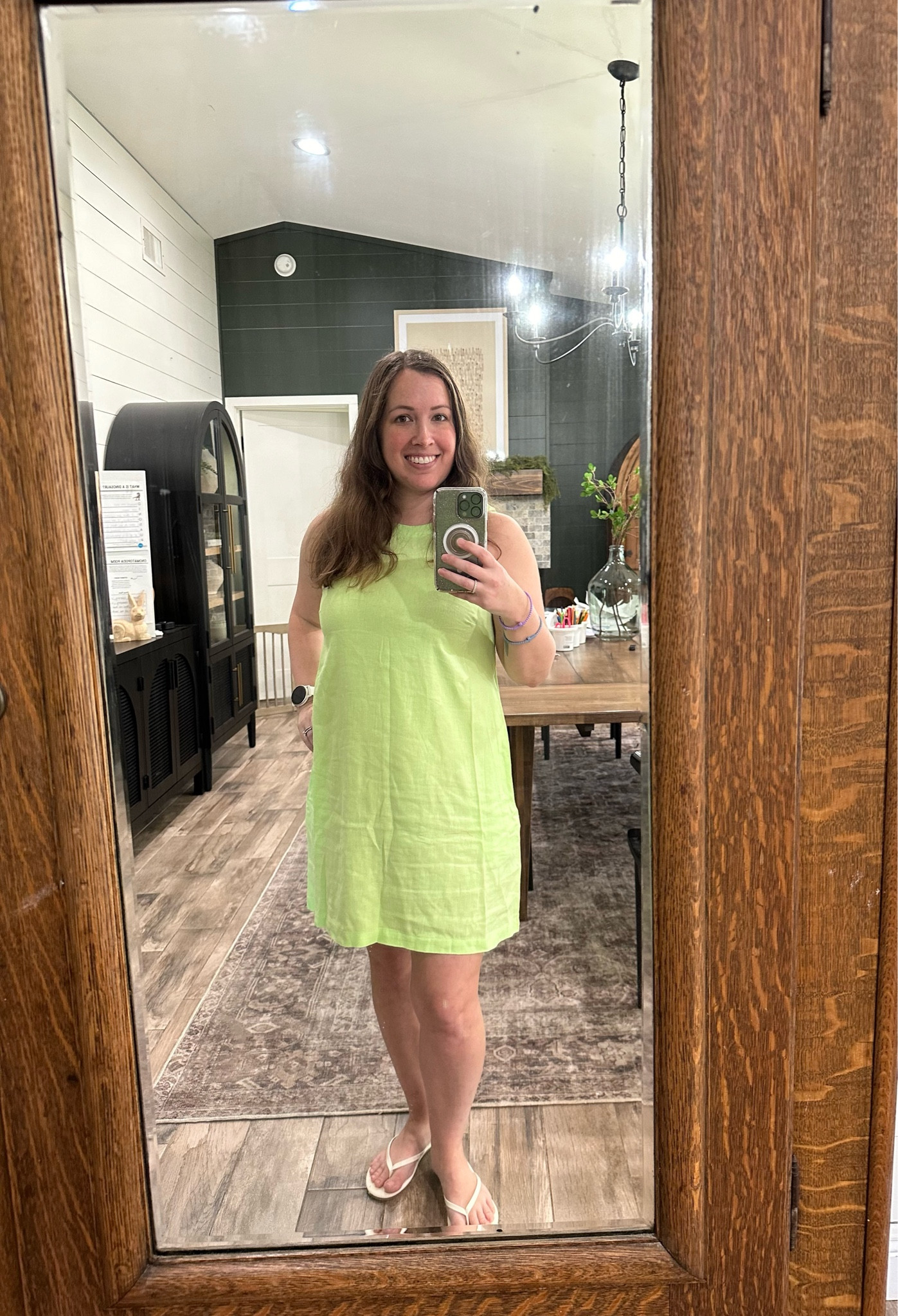 Vacation dress, church dress, linen dress, summer dress, lime green dress, Target dress size small. Dress with pockets. 

#LTKstyletip #LTKfindsunder50 #LTKxTarget