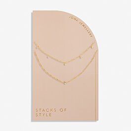 Stacks Of Style Gold Necklace | Joma Jewellery