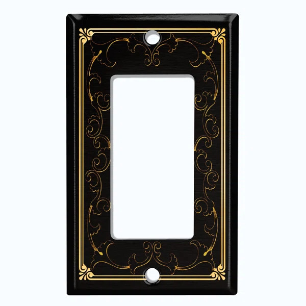 Victorian Vintage 1-Gang Toggle Light Switch Wall Plate | Wayfair Professional