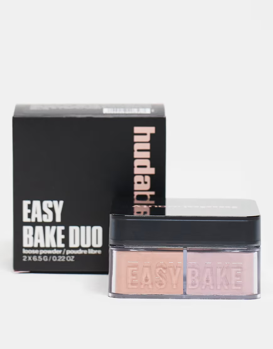 Huda Beauty Easy Bake Duo Loose Powder - Pink Pumpkin | ASOS (Global)