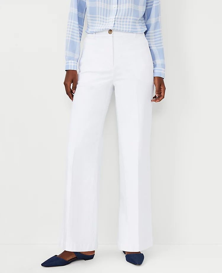The Wide Leg Pant in Cotton | Ann Taylor (US)