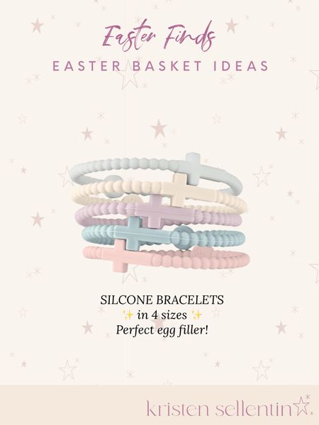Easter Basket Idea and Egg filler
- Ryan and Rose silcone bracelets available in 4 sizes and many colors! 

#easter #easter2024 #easterbasket #easteregg #egghunt #ryanandrose 