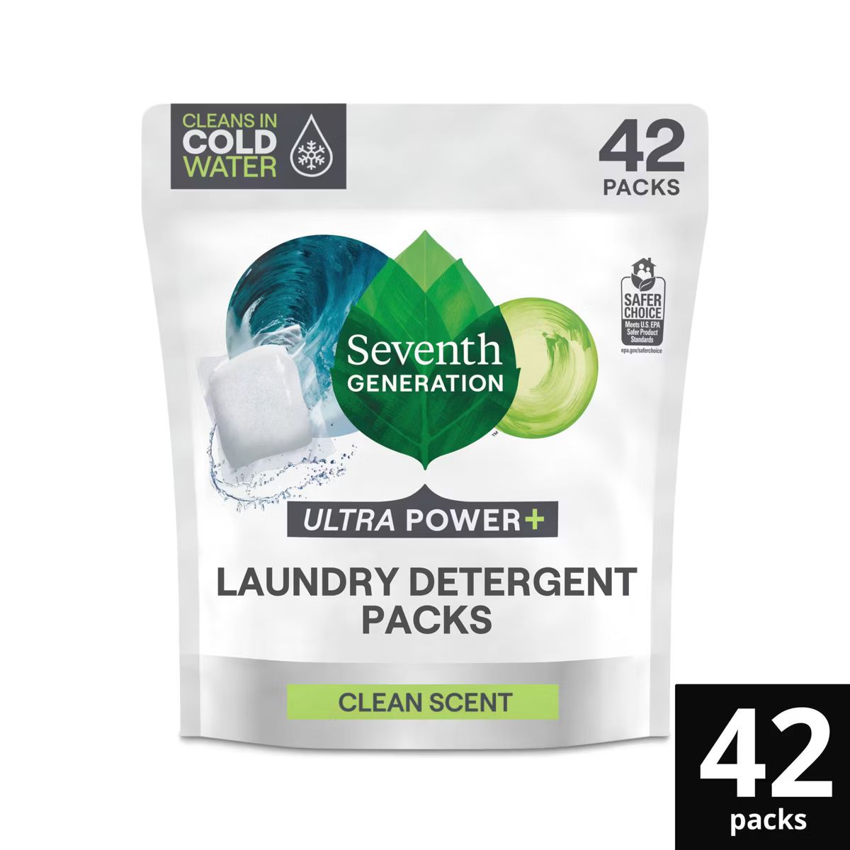 Seventh Generation Laundry Detergent Packs Fresh Citrus - 42ct/29.6oz | Target