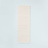 Break Stripe Handmade Area Rug Taupe/Cream - Hearth & Hand™ with Magnolia | Target