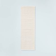 Break Stripe Handmade Area Rug Taupe/Cream - Hearth & Hand™ with Magnolia | Target