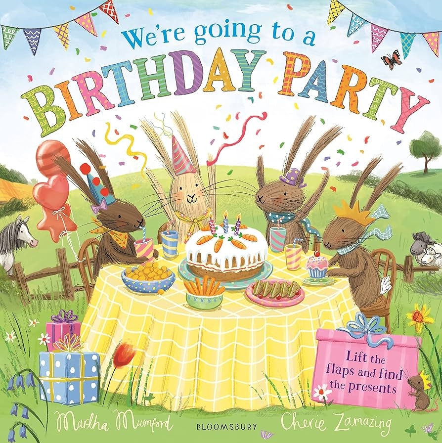 We're Going to a Birthday Party: A Lift-the-Flap Adventure (The Bunny Adventures) | Amazon (UK)