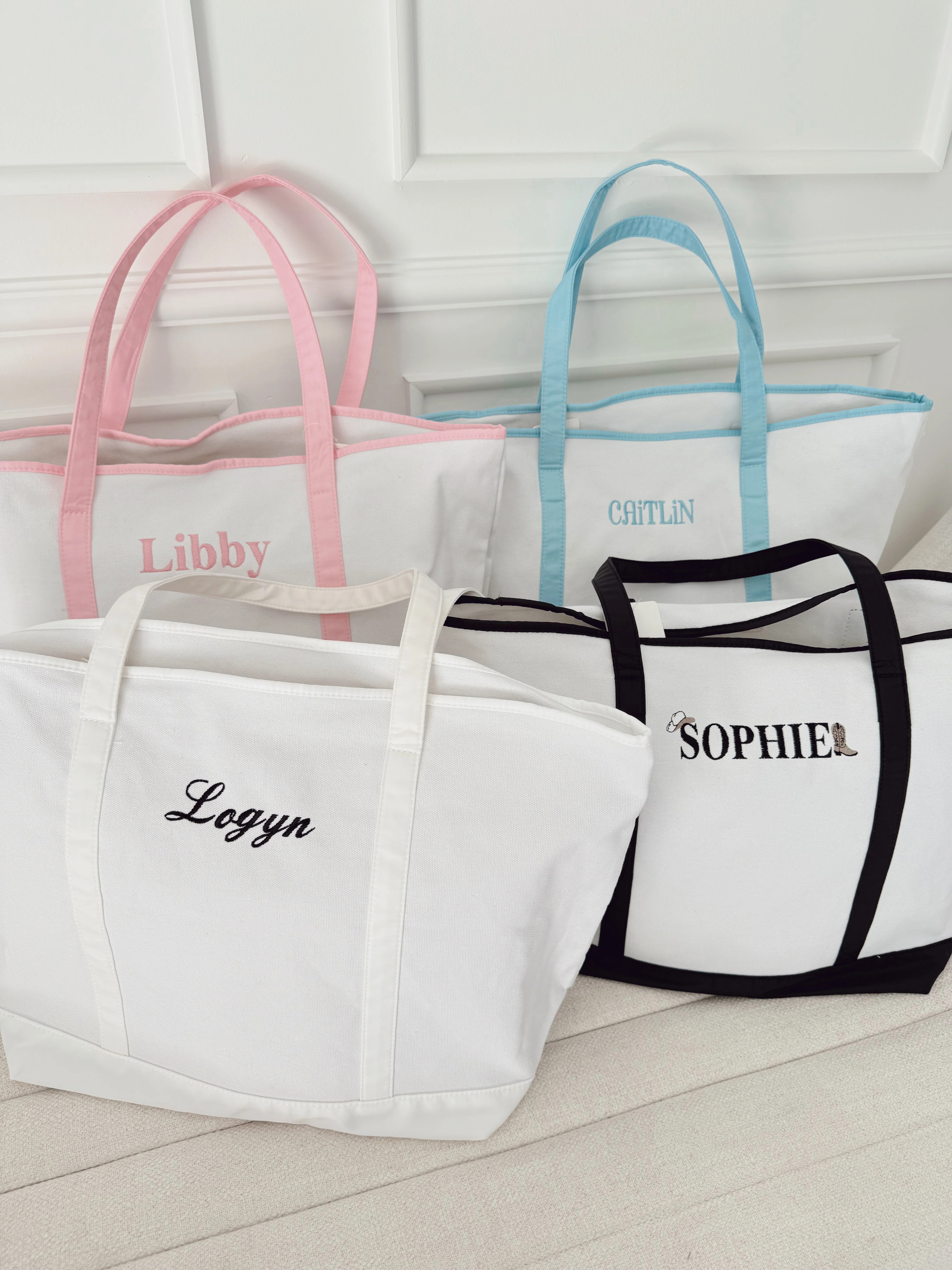 Canvas Tote - Embroidered | KenzKustomz