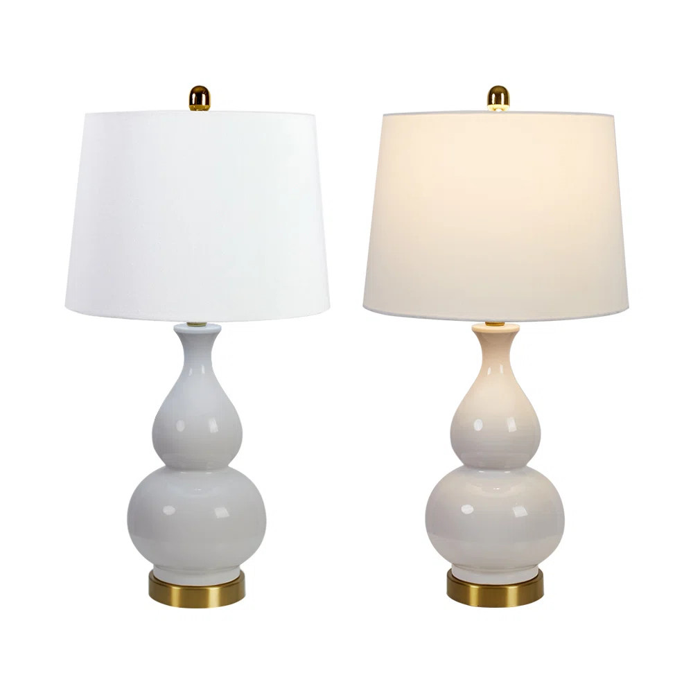 Willa Arlo™ Interiors Conyers 26.5‘’USB Table Lamp (Set of 2) & Reviews | Wayfair | Wayfair North America
