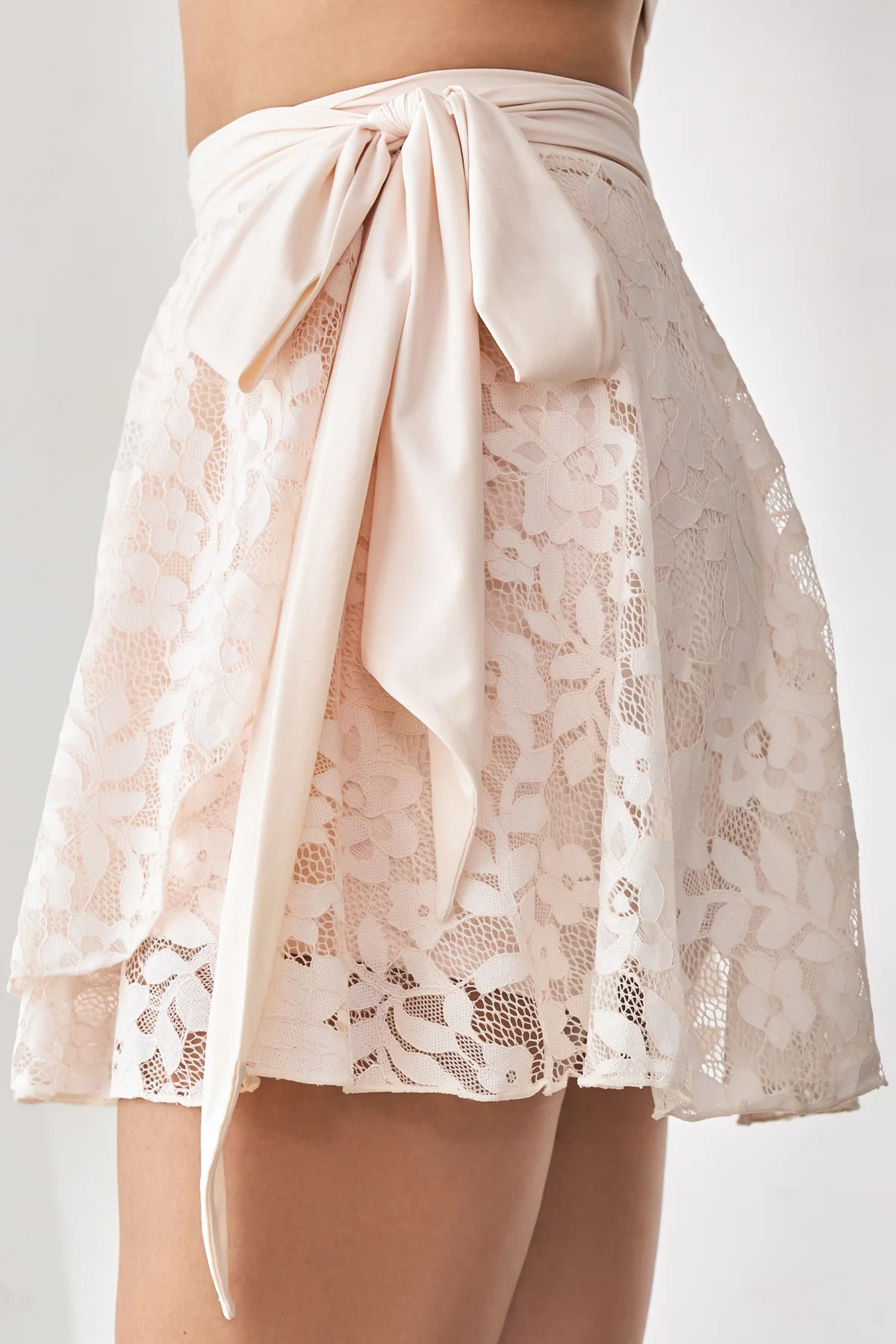Lace Juliet Skort - Tutu Pink | POPFLEX