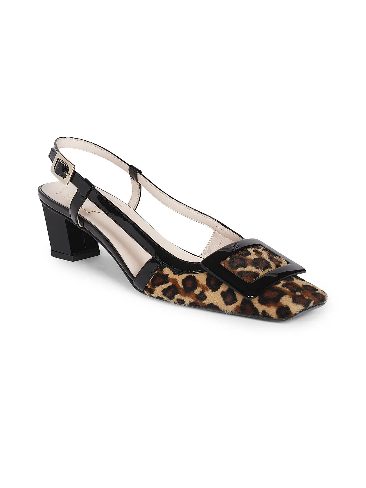 Roger Vivier 45MM Leopard Calf Hair Pumps | Saks Fifth Avenue | Saks Fifth Avenue