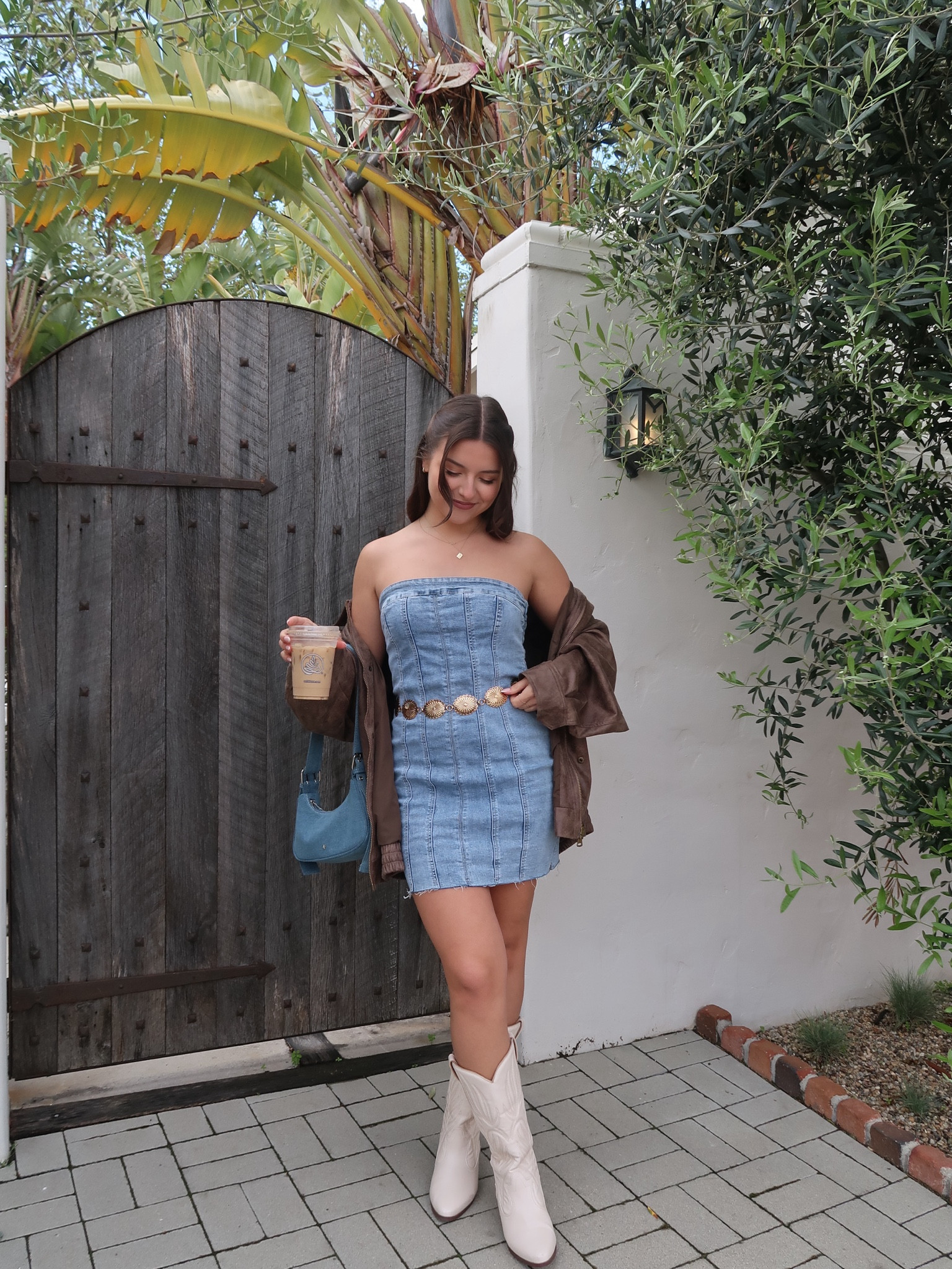 festival outfit idea ✨ such a fun spring outfit too! 

denim dress, chain belt, denim purse, cowboy boots 

#LTKSeasonal #LTKFestival #LTKstyletip