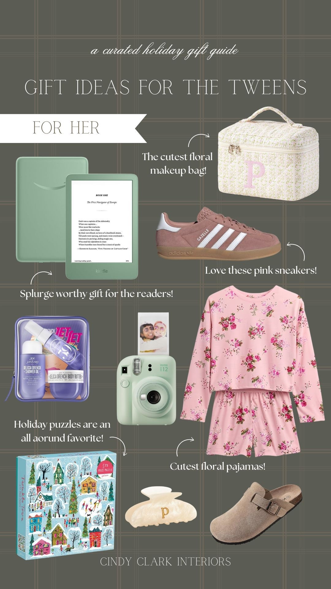 The perfect gift ideas for the tween girls! Finding the right gift for the ages of 8-12 can be tough. I’ve rounded up a favorites from puzzles to pictures, personalized finds, perfume and light makeup, and cozy pajamas! 

#LTKHoliday #LTKGiftGuide #LTKKids