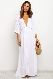 bayview dress - white | Petal & Pup (US)