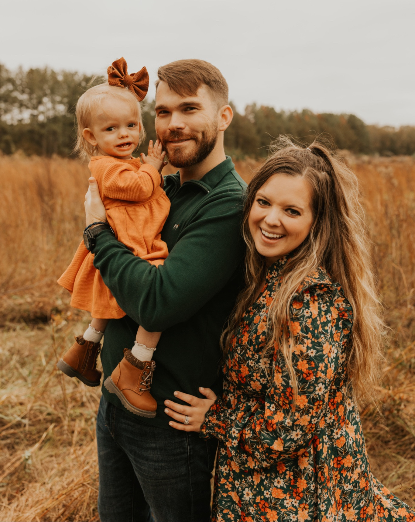 Fall family photos 2023 and our photographer brought my warm tone vibes/dreams to life! My husband had this Southern Point Co. pullover already and then I found this gorgeous dress on SHEIN and my daughter’s dress at Carters in the perfect complimentary colors! It was a steal of a deal and less than $30 for BOTH our outfits for photos!

#LTKbaby #LTKfindsunder50 #LTKfamily