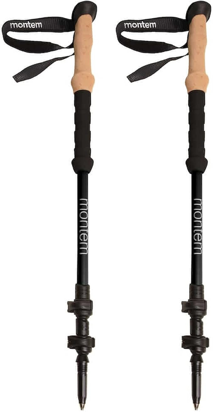 Montem Ultra Light 100% Carbon Fiber Trekking, Walking, and Hiking Poles - One Pair (2 Poles) - U... | Amazon (US)
