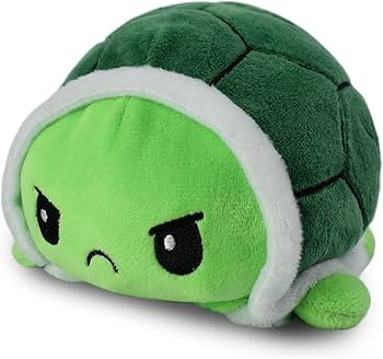 TeeTurtle - The Original Reversible Turtle Plushie - Green - Cute Sensory Fidget Stuffed Animals ... | Amazon (US)