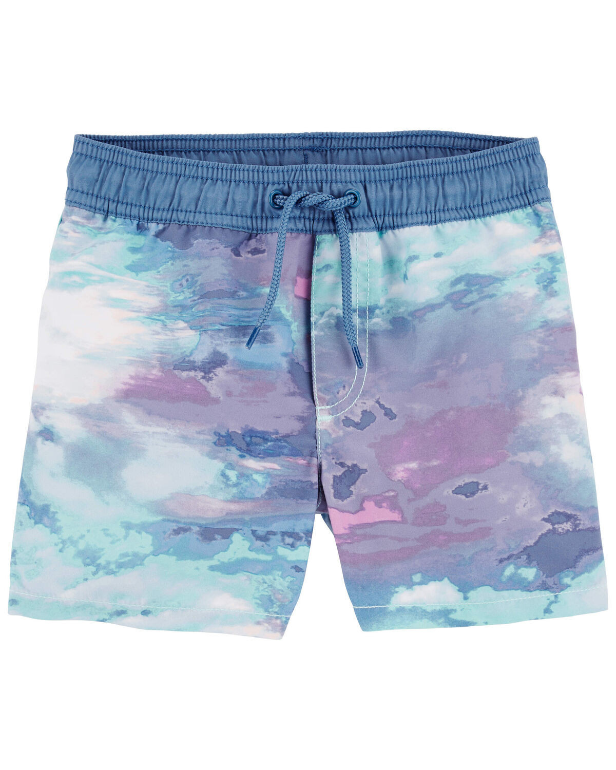 Purple Toddler Tie-Dye Swim Trunks | carters.com | Carter's