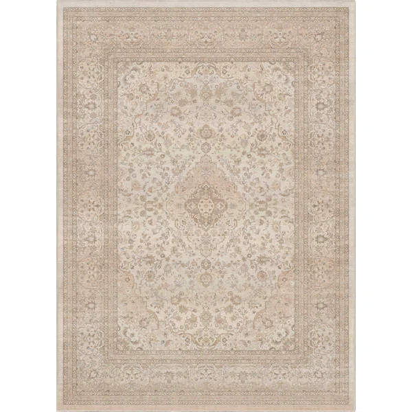 Espy Athens Vintage Medallion Floral Area Rug | Wayfair North America