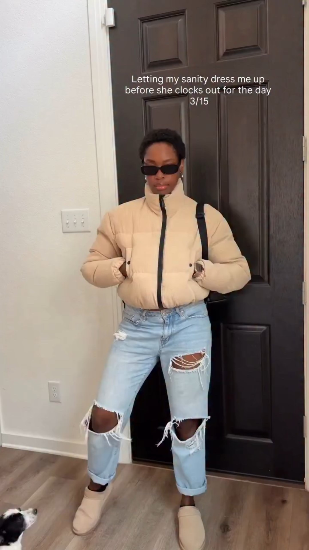 Cold weather, but make it cute 😌❄️ 
#puffercoat #winterstyle #outerwear

#LTKootd #LTKFindsUnder100 #LTKSeasonal