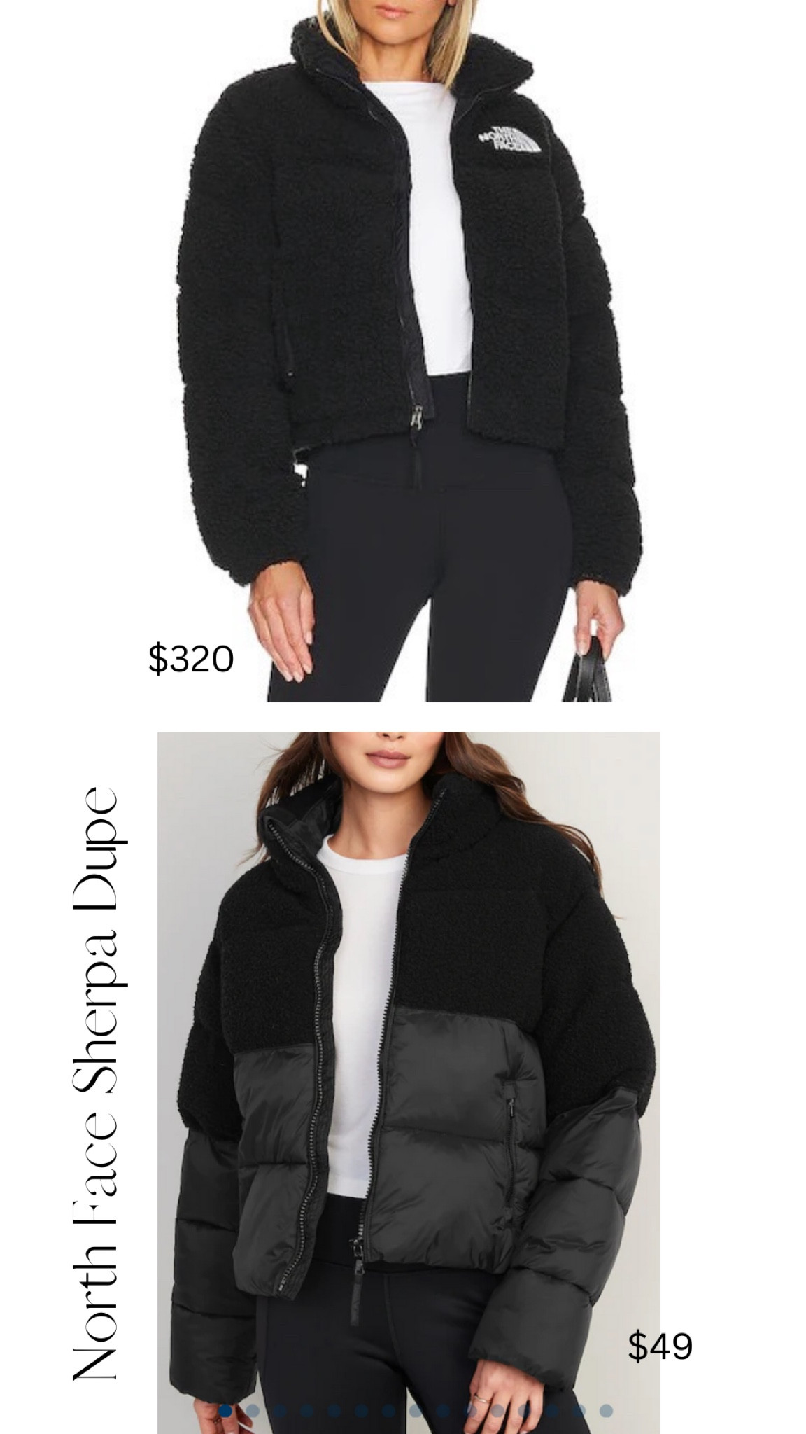 North Face Sherpa Dupe! 🖤

$320 vs $49 !!!!


#LTKGiftGuide #LTKsalealert #LTKSeasonal