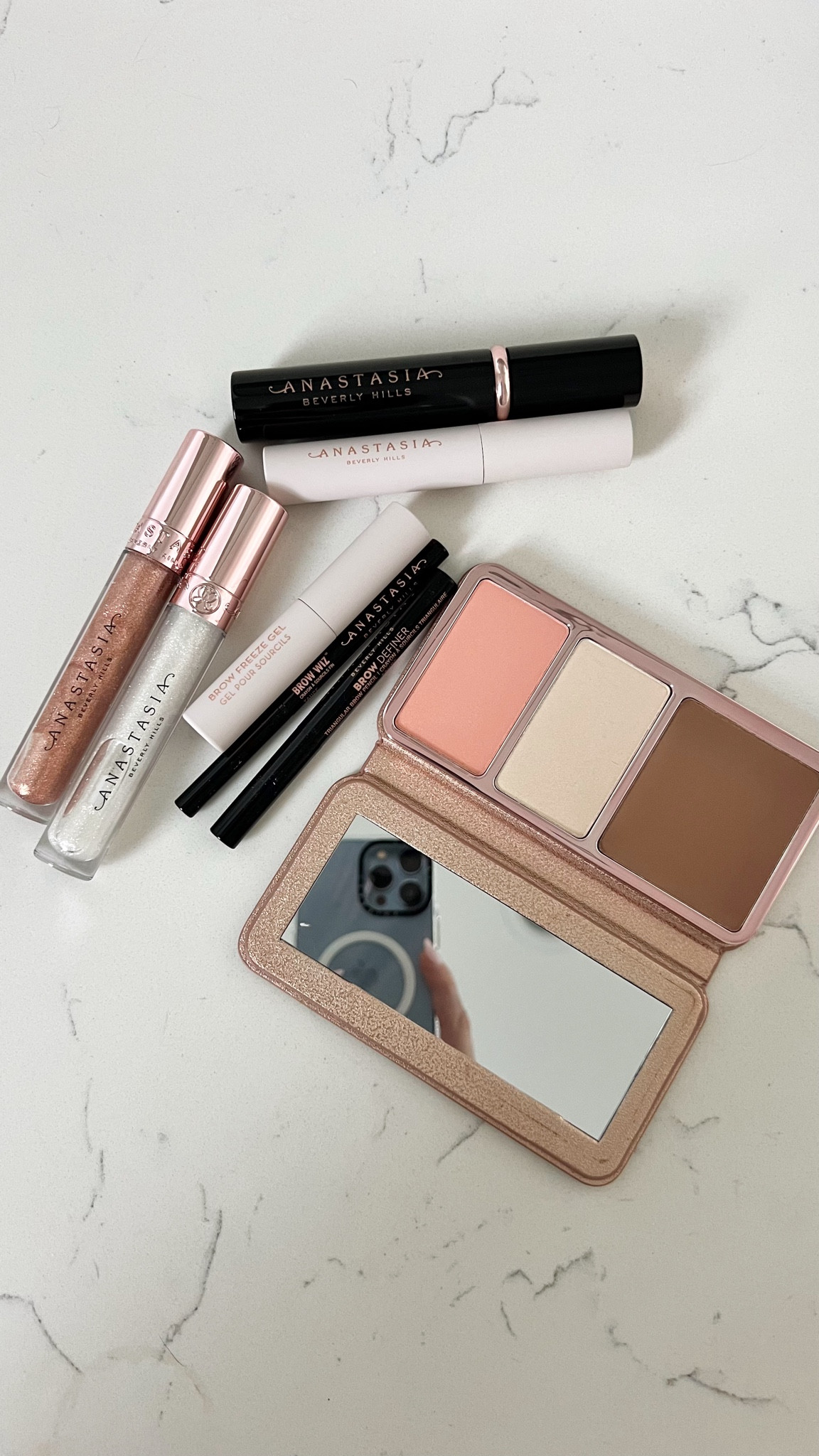 ✨ Elevate your holiday glam with the Anastasia Beverly Hills Holiday Kits 2024! These festive sets include all the essentials to keep your makeup flawless this season, featuring iconic products like lip glosses, brow must-haves, and lash favorites. 💄✨
My personal favorite? The Brow Trio! 🌟 It’s the ultimate set for creating fuller-looking brows that stay perfectly in place. 

Here’s why I love it:


* Brow Wiz®: Pro-level precision with a formula that mimics real hair for natural detail.
* Brow Definer: The triangular tip makes outlining, shading, and filling a breeze.
* Brow Freeze® Gel: Locks your brows in place ALL day for a polished look.

Whether you’re dressing up for holiday parties or keeping it casual, this trio has you covered. Everything you need for bold, beautiful brows in one kit! 👏


Shop now and snag these limited-edition sets before they’re gone! 🛍️


#LTKFindsUnder100 #LTKGiftGuide #LTKCyberWeek